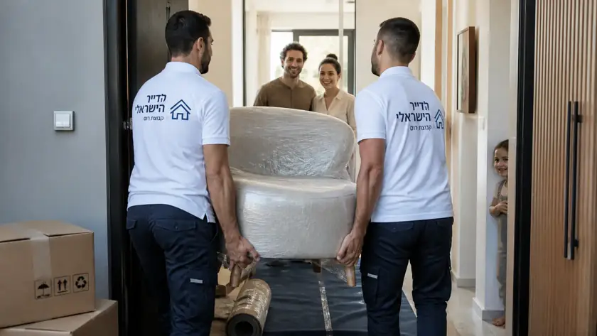 סיוע מקצועי בהעברת ארגזים אל הבית
