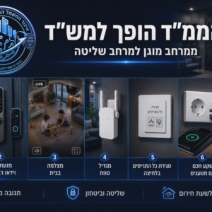 ממרחב מוגן למרחב שליטה - ראש שקט בממ"ד ומהעבודה